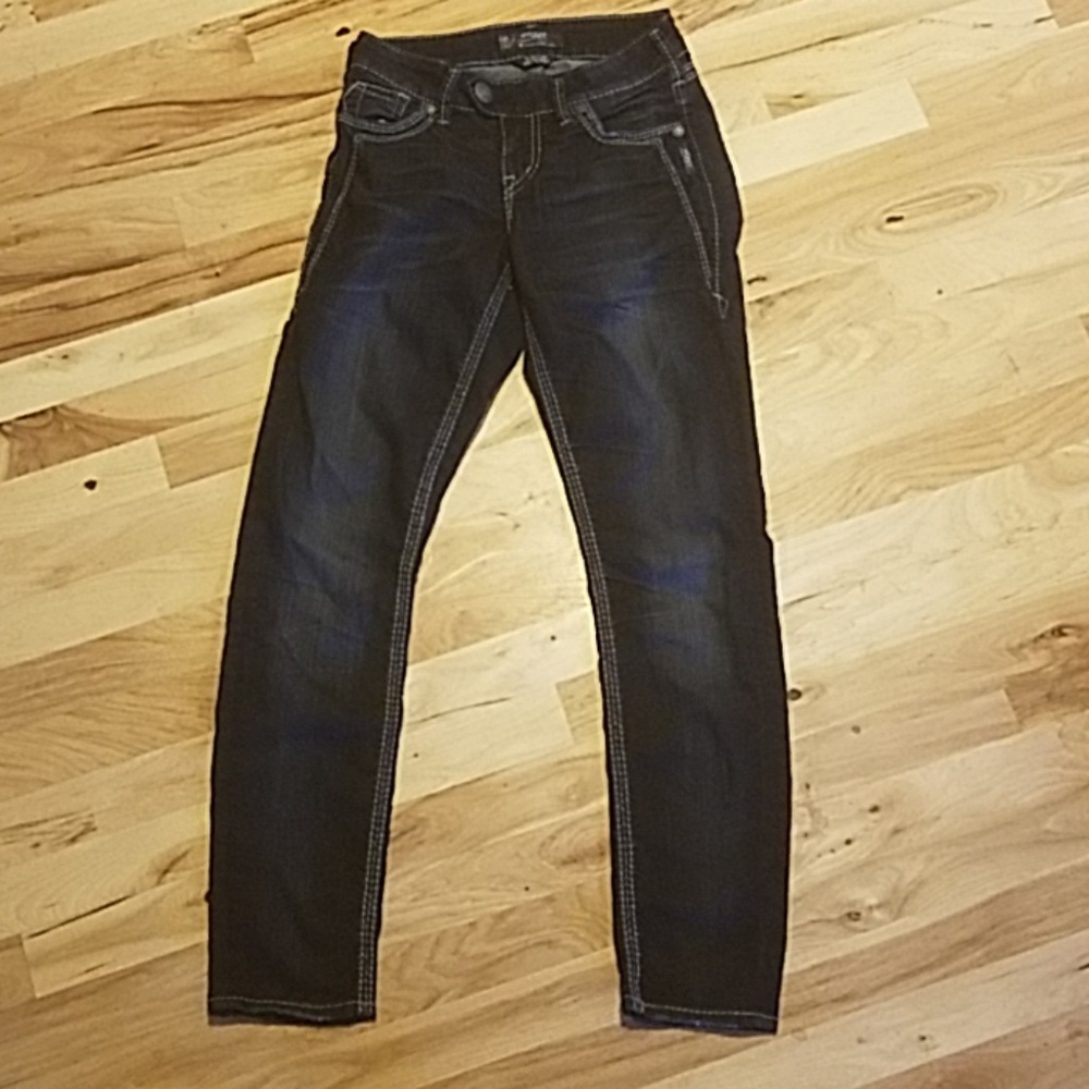 Silver Jeans - Tuesday Mid Skinny 26x29